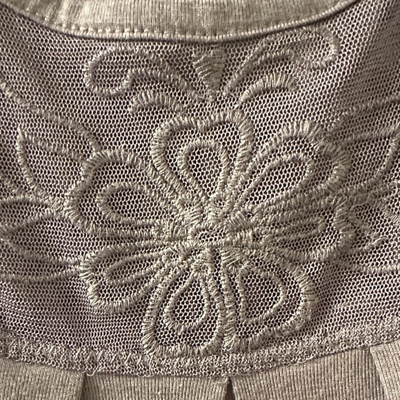 Forever 21 Chocolate Brown Embroidered Tank Top - Picture 5 of 6